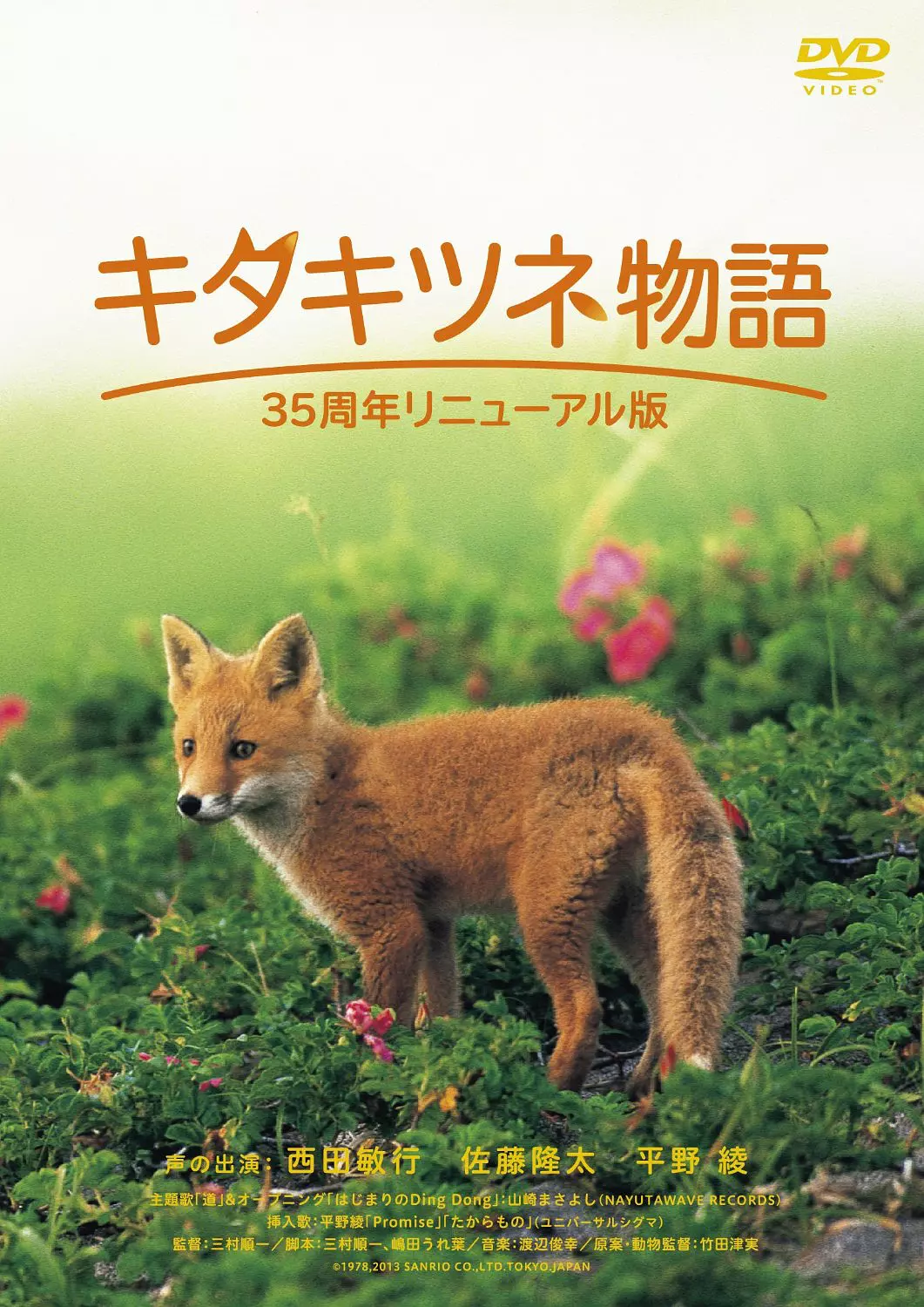 狐狸的故事 キタキツネ物語的海报