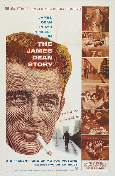詹姆斯·迪恩传 The James Dean Story的海报