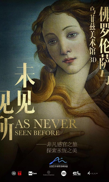 佛罗伦萨与乌菲兹美术馆 Florence and the Uffizi Gallery的海报
