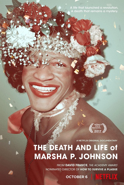 玛莎·约翰逊的死与生 The Death and Life of Marsha P. Johnson的海报