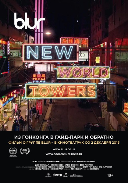 模糊乐队：新世界大厦 Blur: New World Towers的海报