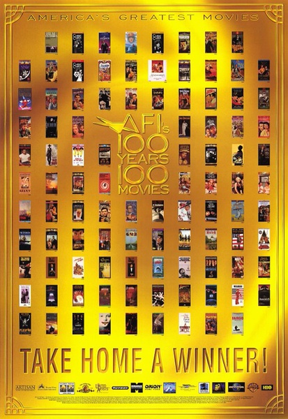 一百年一百部 AFI's 100 Years... 100 Movies: America's Greatest Movies的海报