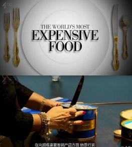 世界上最昂贵的食物 The World's Most Expensive Food