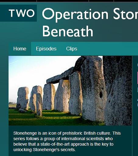 巨石阵行动：被埋藏的秘密 Operation Stonehenge Season 1的海报