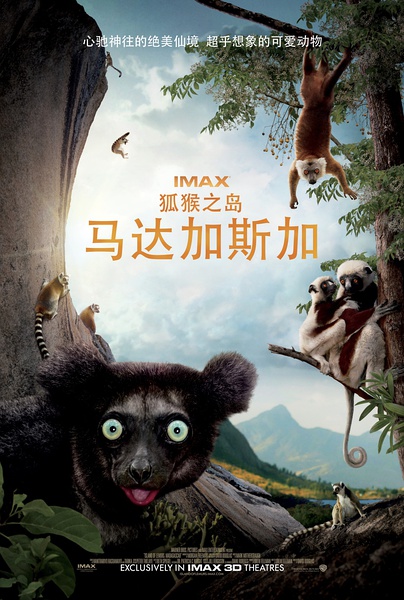 马达加斯加：狐猴之岛 Island of Lemurs: Madagascar 的海报