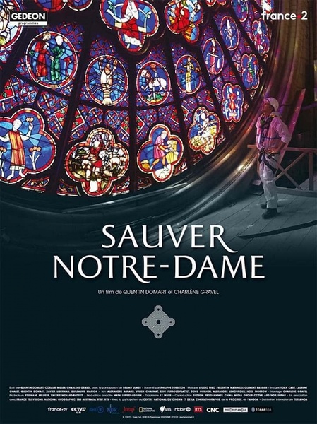 修复巴黎圣母院 Saving Notre-dame的海报