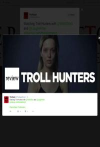 网络巨魔猎手 Troll Hunters的海报