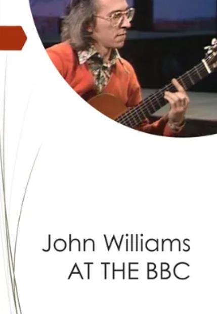 约翰·威廉斯在BBC John Williams at the BBC的海报