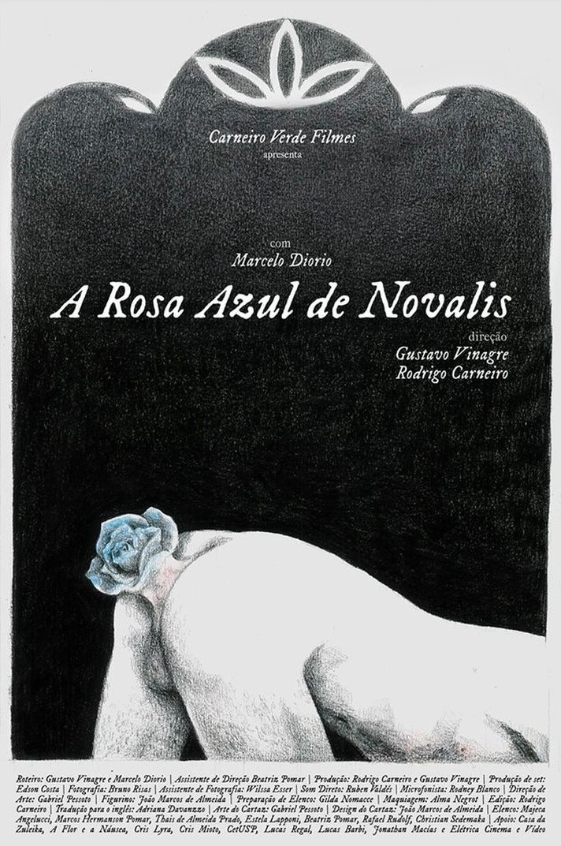 诺瓦利斯的蓝玫瑰 A Rosa Azul de Novalis的海报