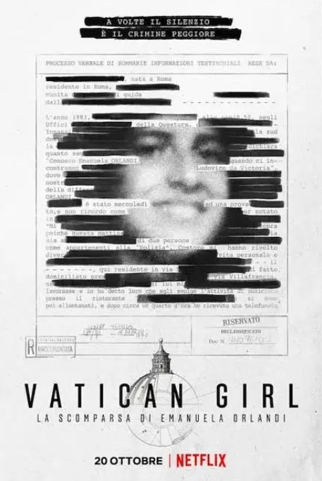 梵蒂冈少女：艾曼纽拉·奥兰迪失踪案 Vatican Girl: The Disappearance of Emanuela Orlandi 2022的海报