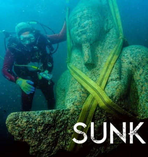 埃及：一座沉没的城市 Egypt: A Sunken City的海报