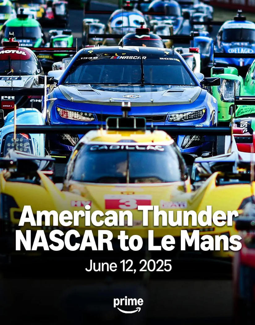 美国雷霆：从纳斯卡到勒芒 American Thunder: NASCAR to Le Mans的海报