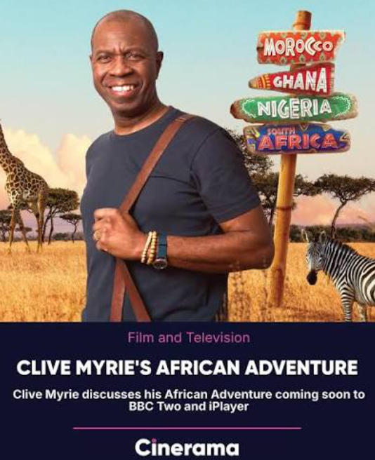 克莱夫·迈里的非洲大冒险 Clive Myrie's African Adventure的海报