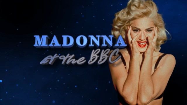 麦当娜在 BBC Madonna at the BBC的海报