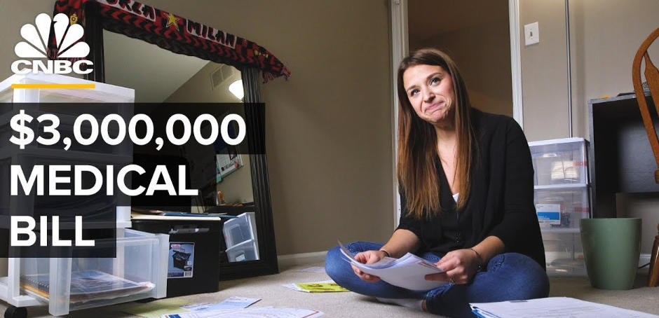 美国为何医疗昂贵 Why Medical Bills In The US Are So Expensive 2018的海报