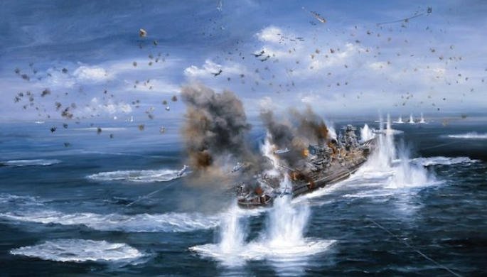 击沉大和号超级战列舰 The US Navy Sinks the Super-Battleship Yamato - Operation Ten-Go 2025的海报