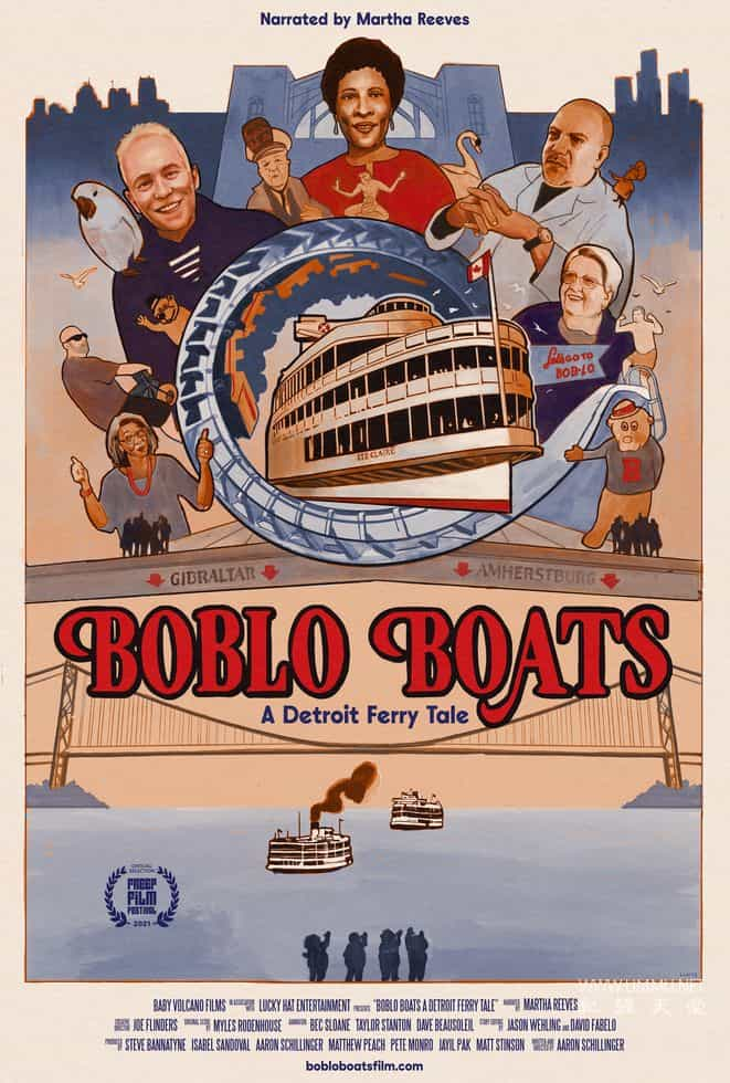 波勃罗船：底特律渡轮的故事 Boblo Boats: A Detroit Ferry Tale的海报