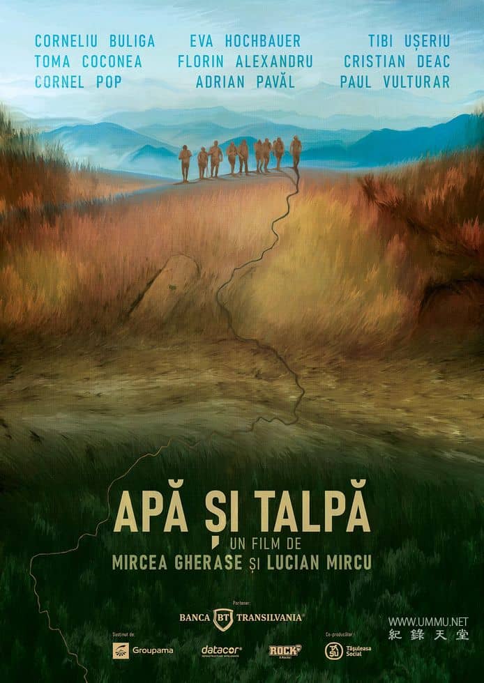 水与足迹：穿越特兰西瓦尼亚 Apa si talpa的海报