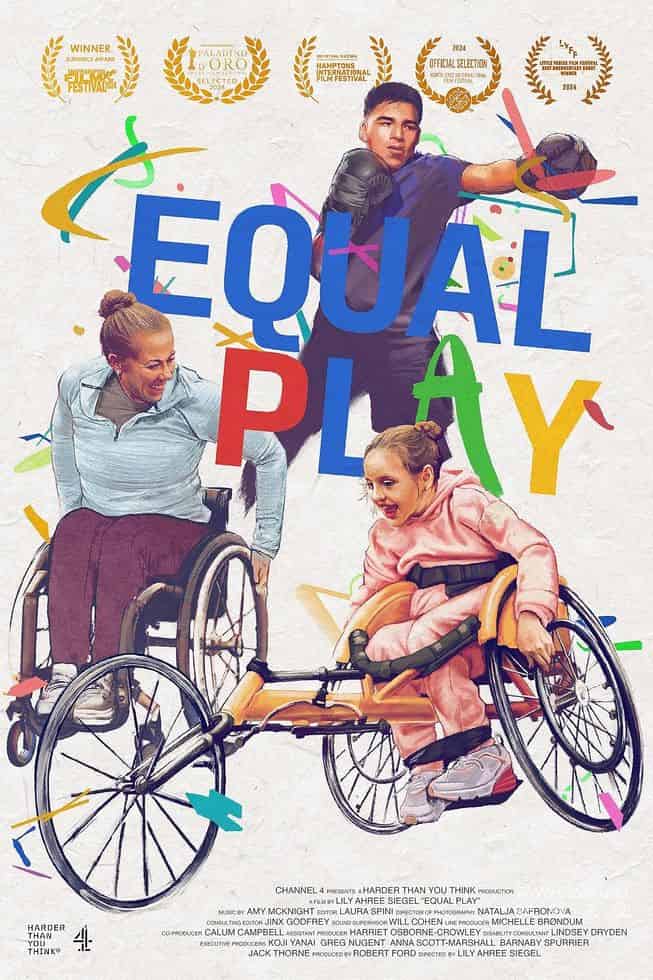 平等的赛场 Equal Play的海报