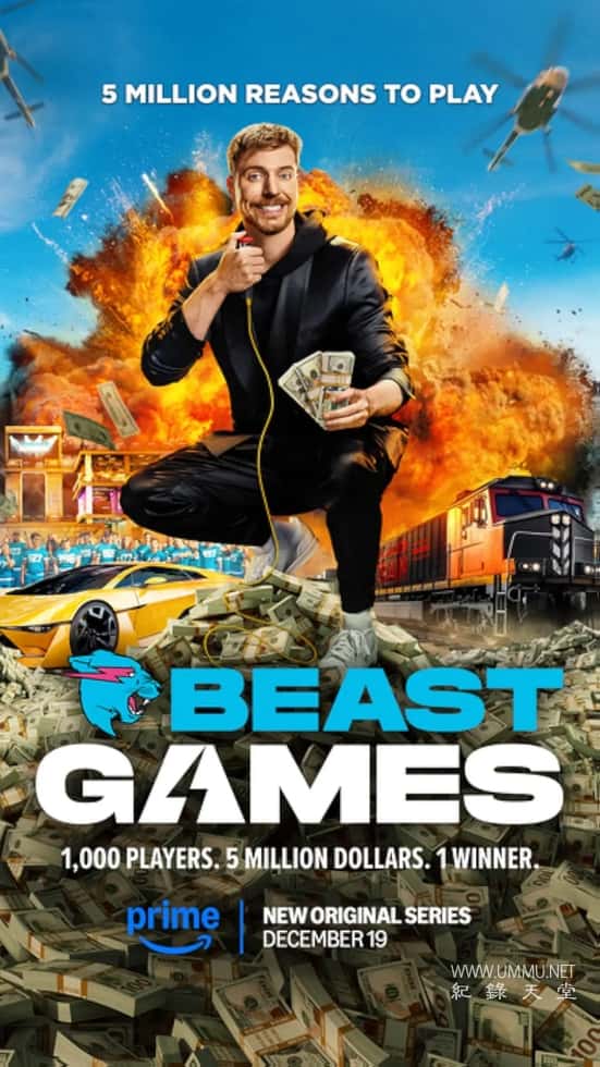 野兽游戏 Beast Games的海报