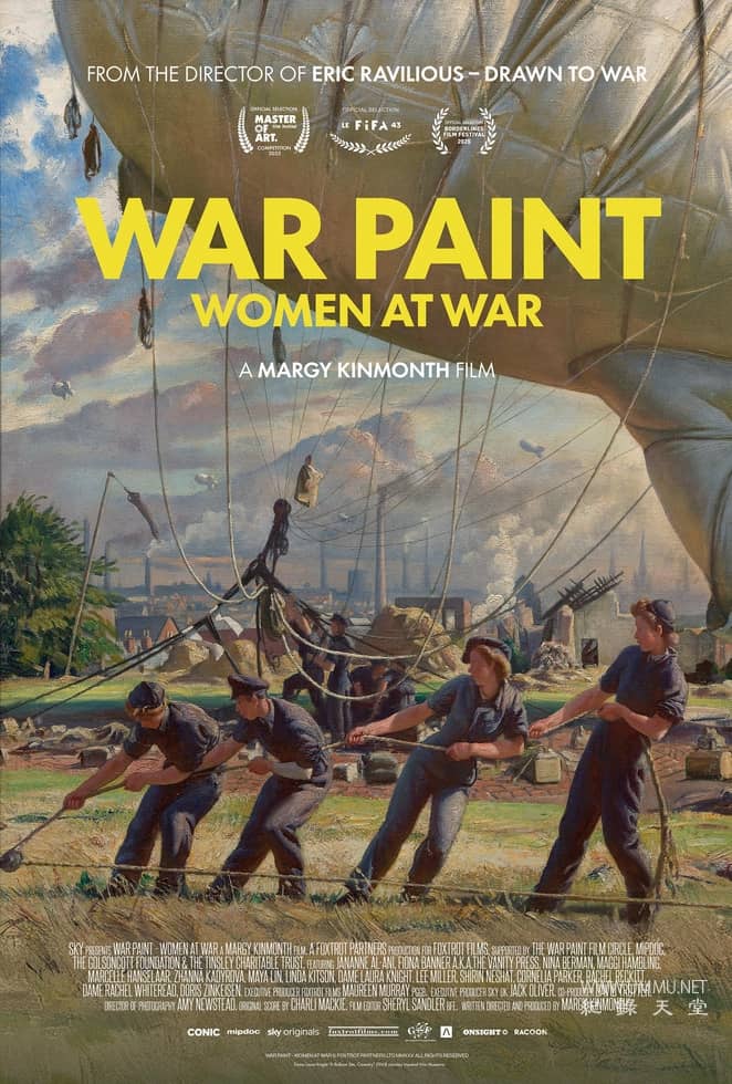 战争彩绘：战争中的女性 War Paint:Women at War的海报