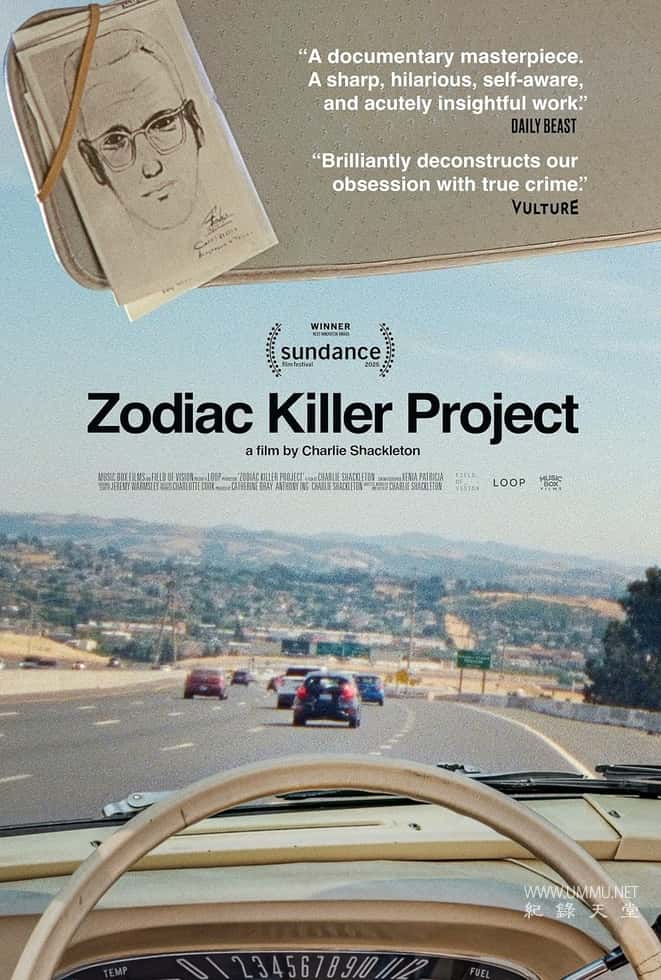 十二宫杀手计划 Zodiac Killer Project的海报