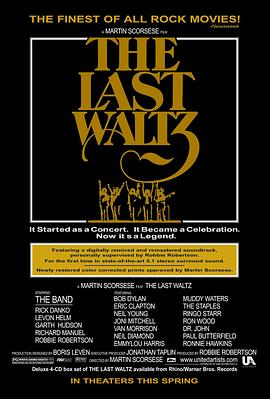 最后华尔兹 The Last Waltz的海报