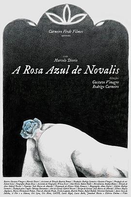 诺瓦利斯的蓝玫瑰 A Rosa Azul de Novalis的海报
