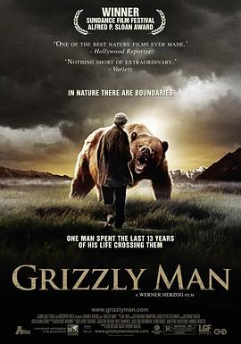 灰熊人 Grizzly Man的海报