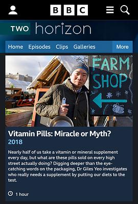 维生素片：神奇还是神话？ Vitamin Pills: Miracle or Myth?的海报